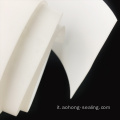 Foglio di plastica PTFE bianco da 2 mm